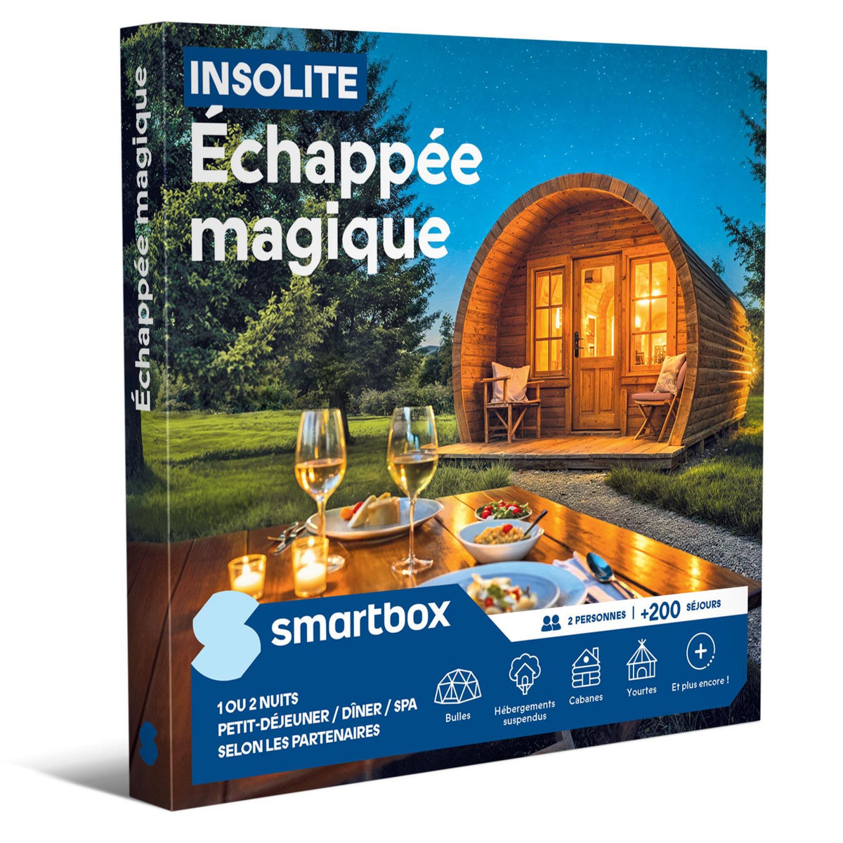 Smartbox Insolite - Échappée magique - Coffret Cadeau Séjour