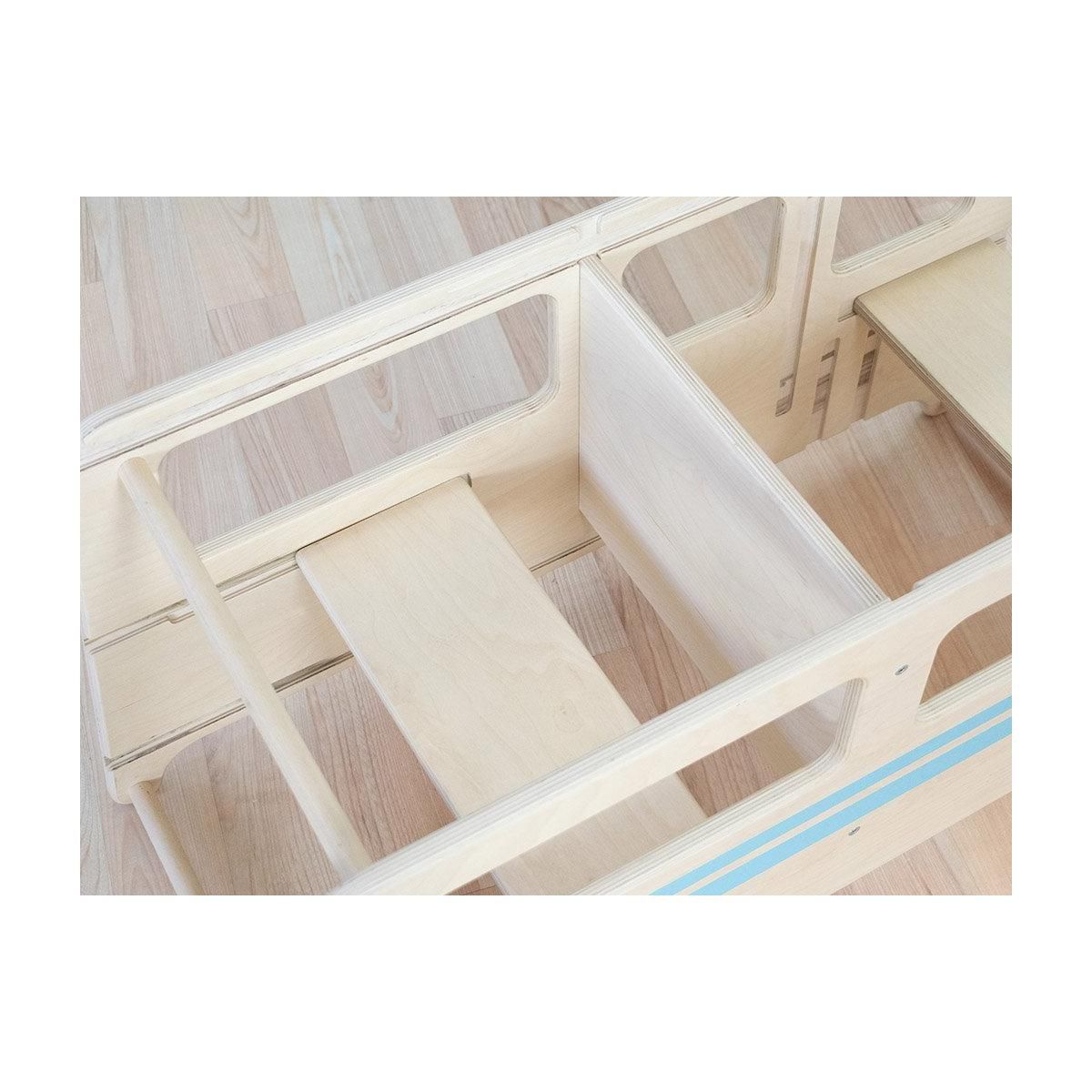 BENLEMI Tour d'apprentissage BUS 5in1 Pink sticker