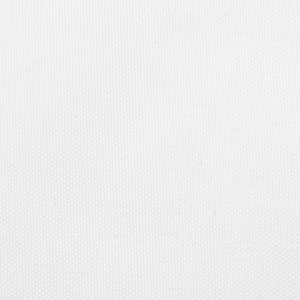 VIDAXL Voile de parasol Tissu Oxford trapeze 3/5x4 m Blanc