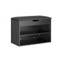 Voir la diapositive 1 : SOBUY Banc Rangement Chaussures Noir 60x30x43cm FSR25-SCH