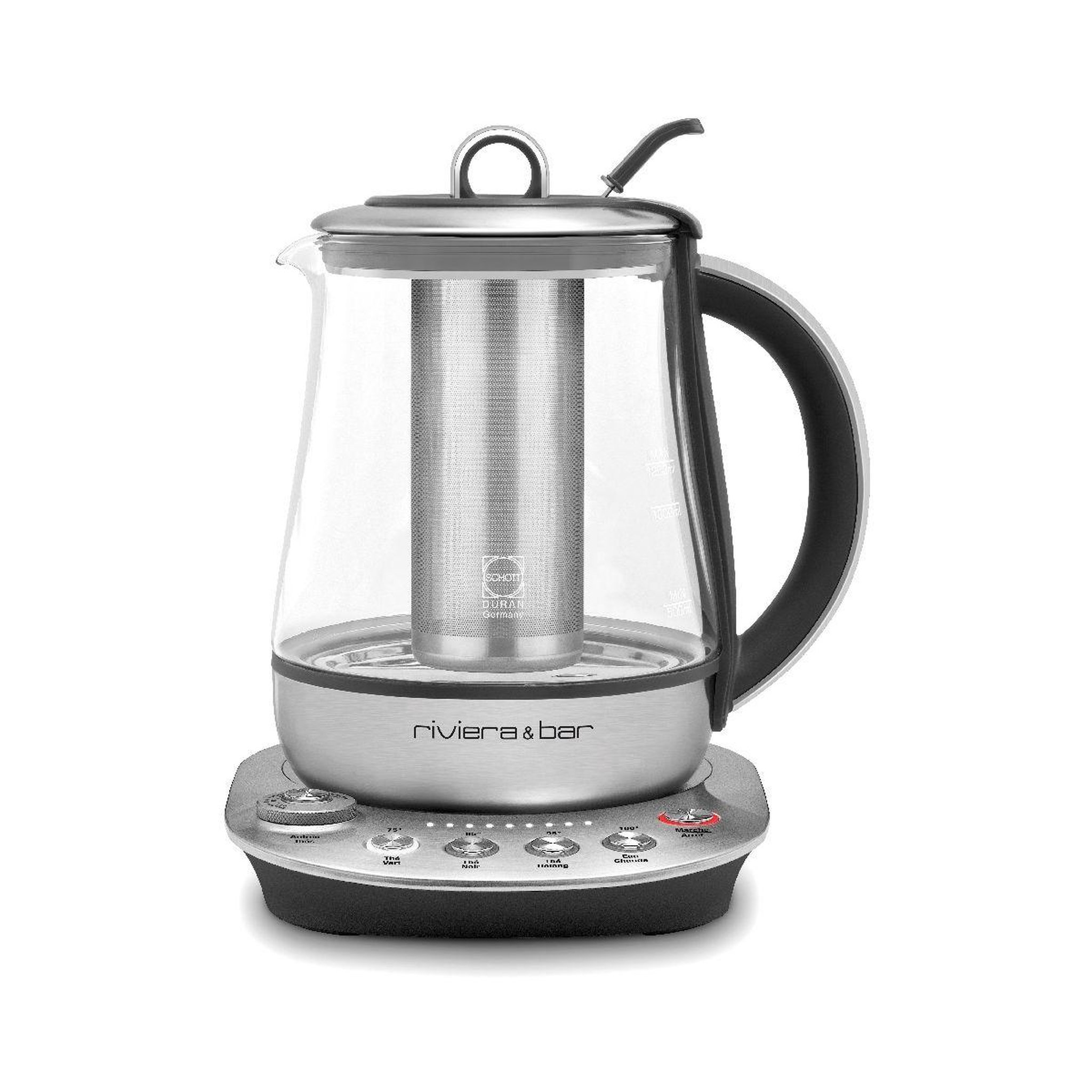Voir la diapositive 2 : Riviera & Bar Théière bth570 inox darjeeling zen