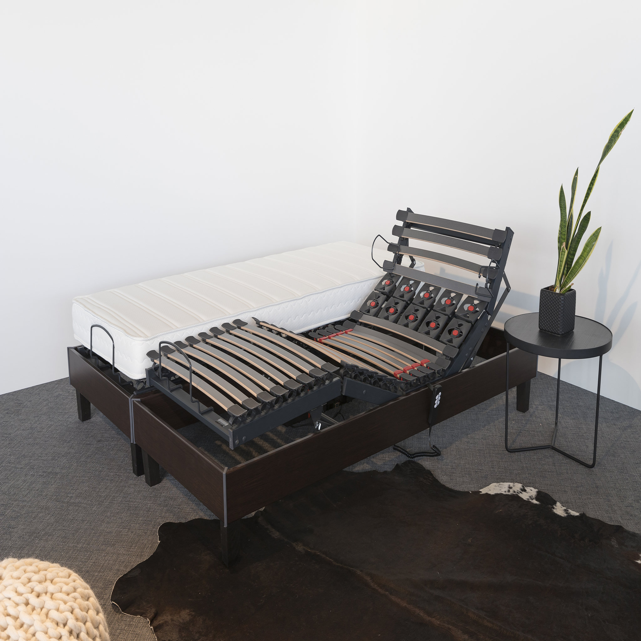 Voir la diapositive 2 : PRESTIGE Collection Ensemble relaxation TPR mousse mémoire de forme 180x200 cm CONFORT MEMORY