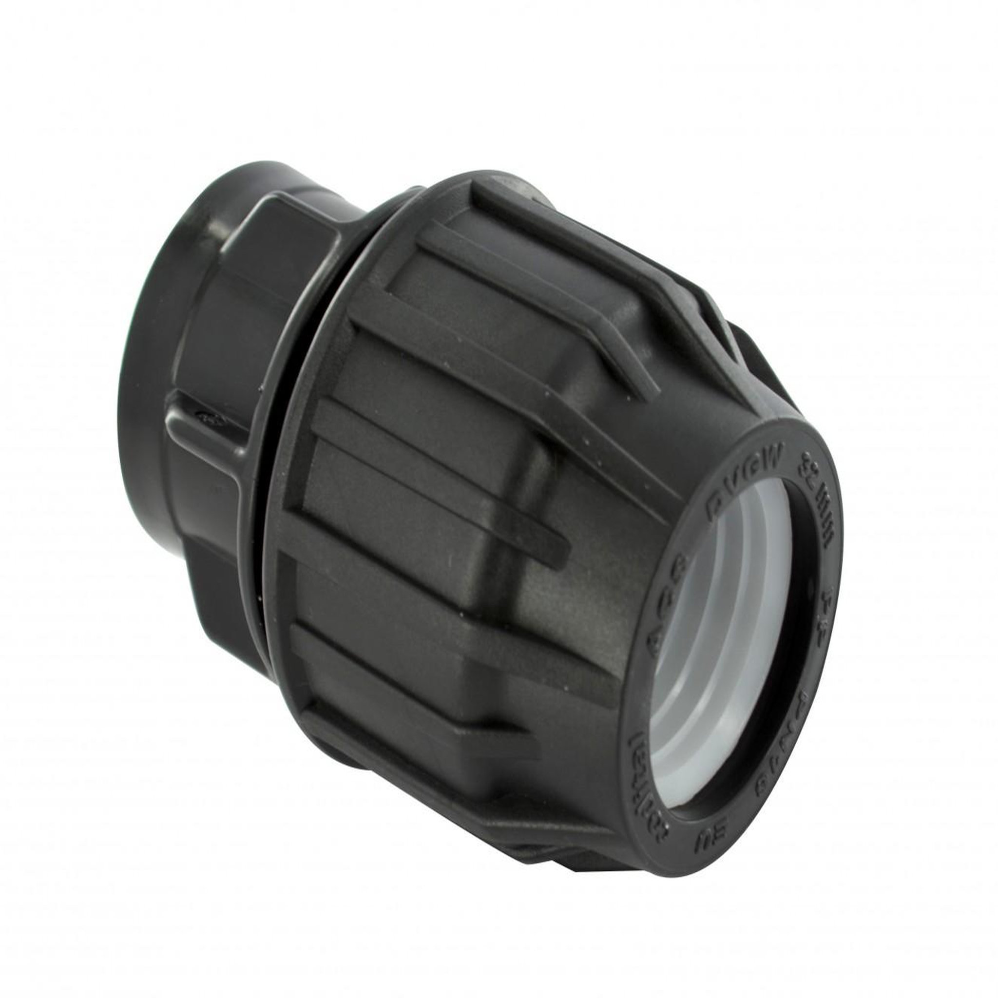 CENTRALE BRICO Raccord droit à compression plastique F 26 x 34 pour tube en polyéthylène