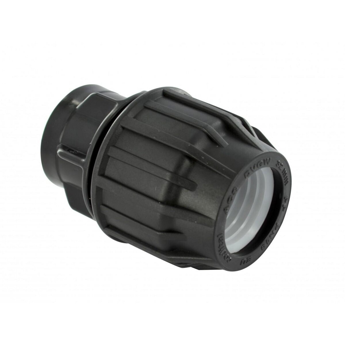 CENTRALE BRICO Raccord droit à compression plastique F 26 x 34 pour tube en polyéthylène