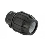 CENTRALE BRICO Raccord droit à compression plastique F 26 x 34 pour tube en polyéthylène