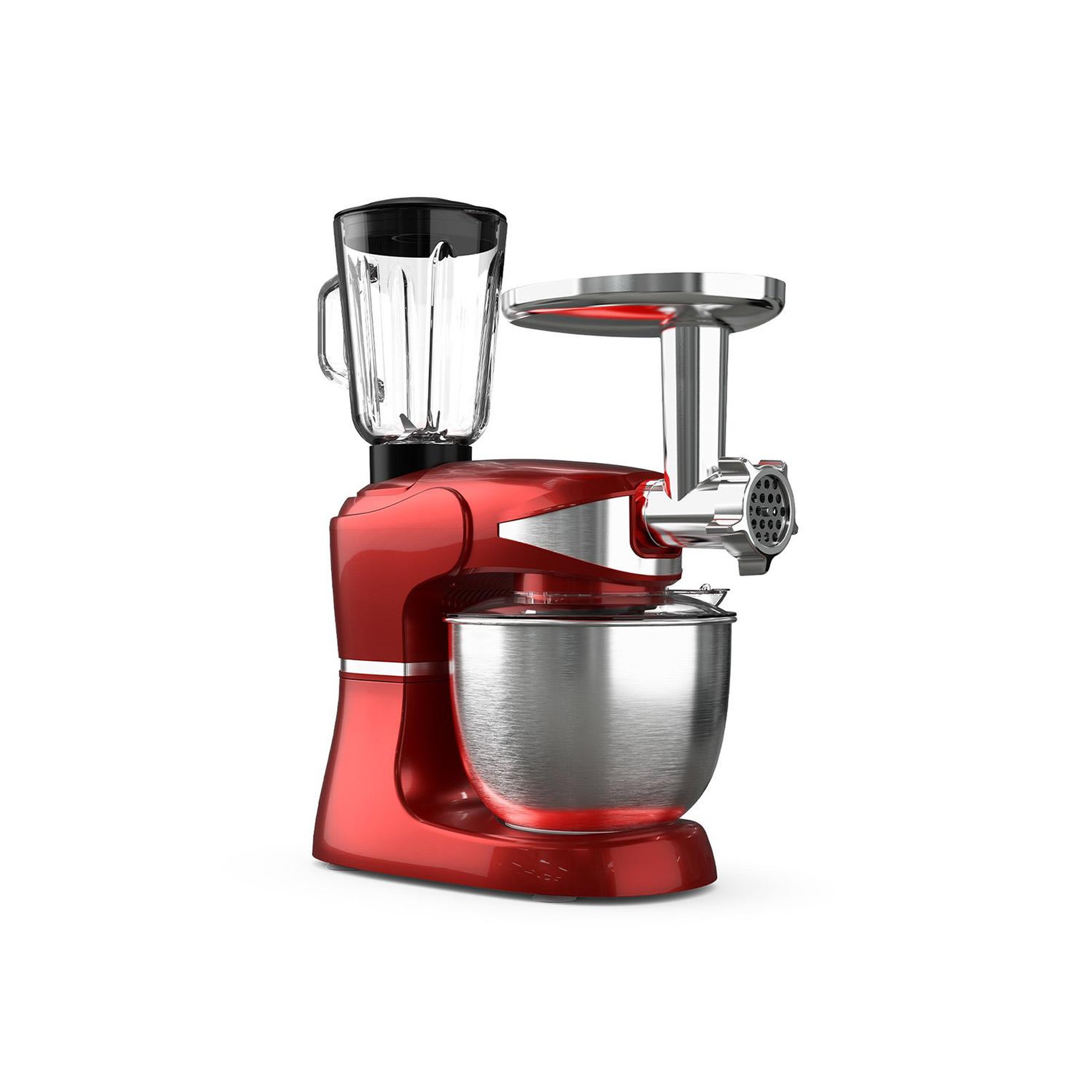 Voir la diapositive 3 : TESLA Robot pâtissier 1000w 5l rouge - kr600ra