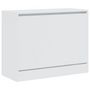 Voir la diapositive 4 : VIDAXL Armoire a chaussures blanc 80x34x63 cm bois d'ingenierie