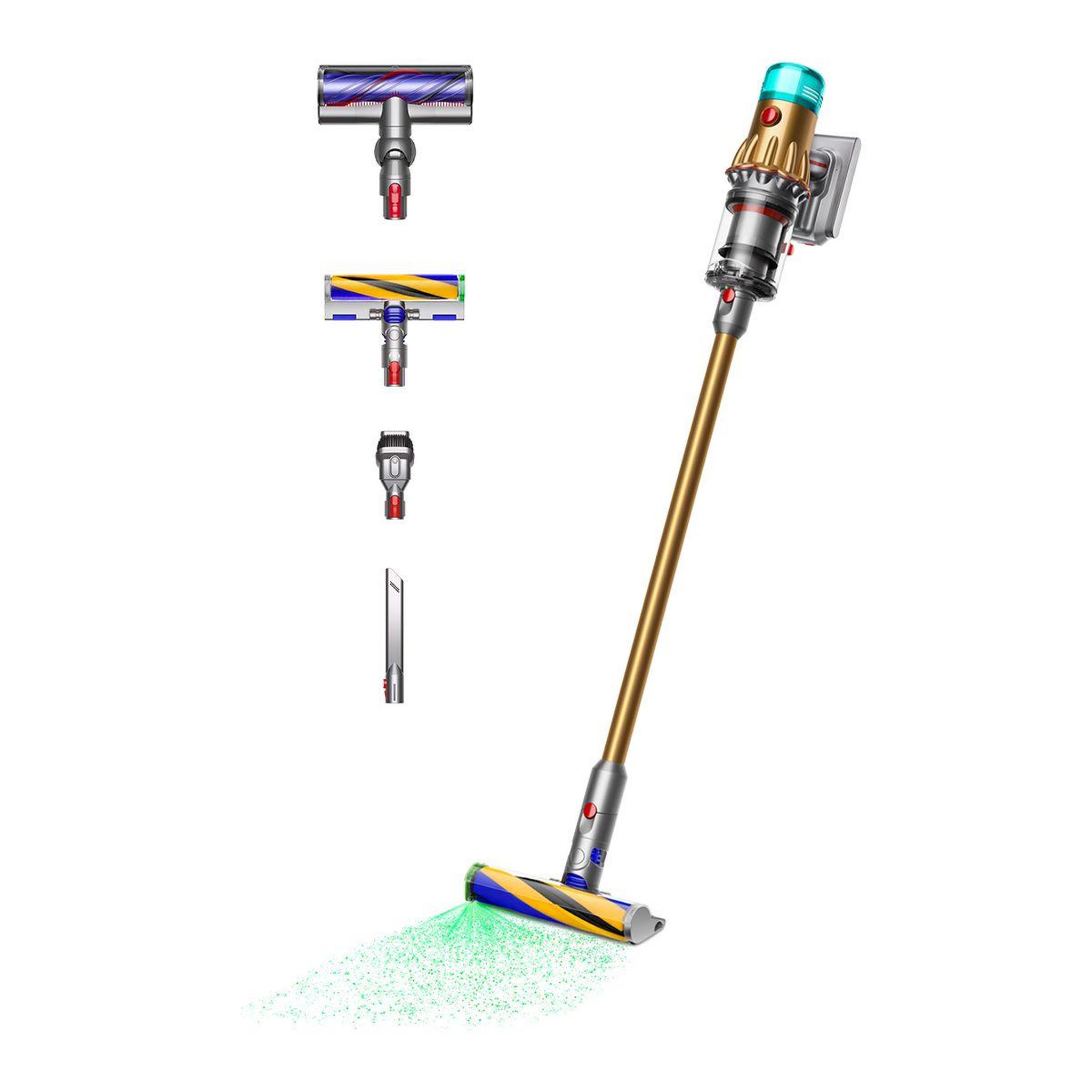 Voir la diapositive 2 : Dyson Aspirateur balai V12 Detect Slim Absolute