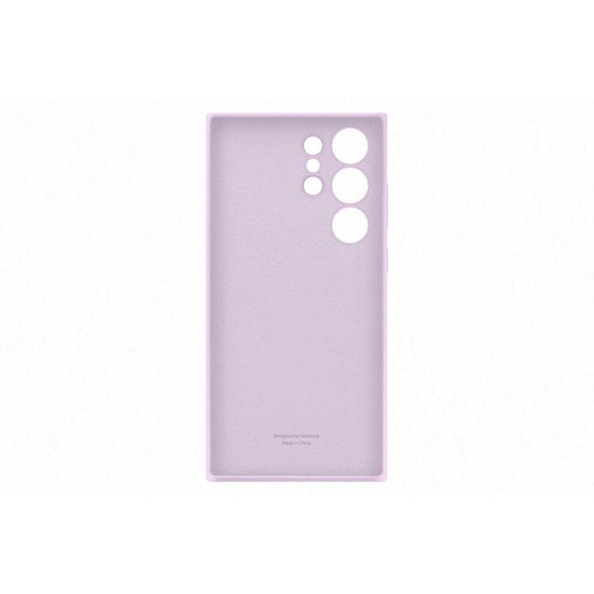 Samsung Coque S23 Ultra Silicone Lilas