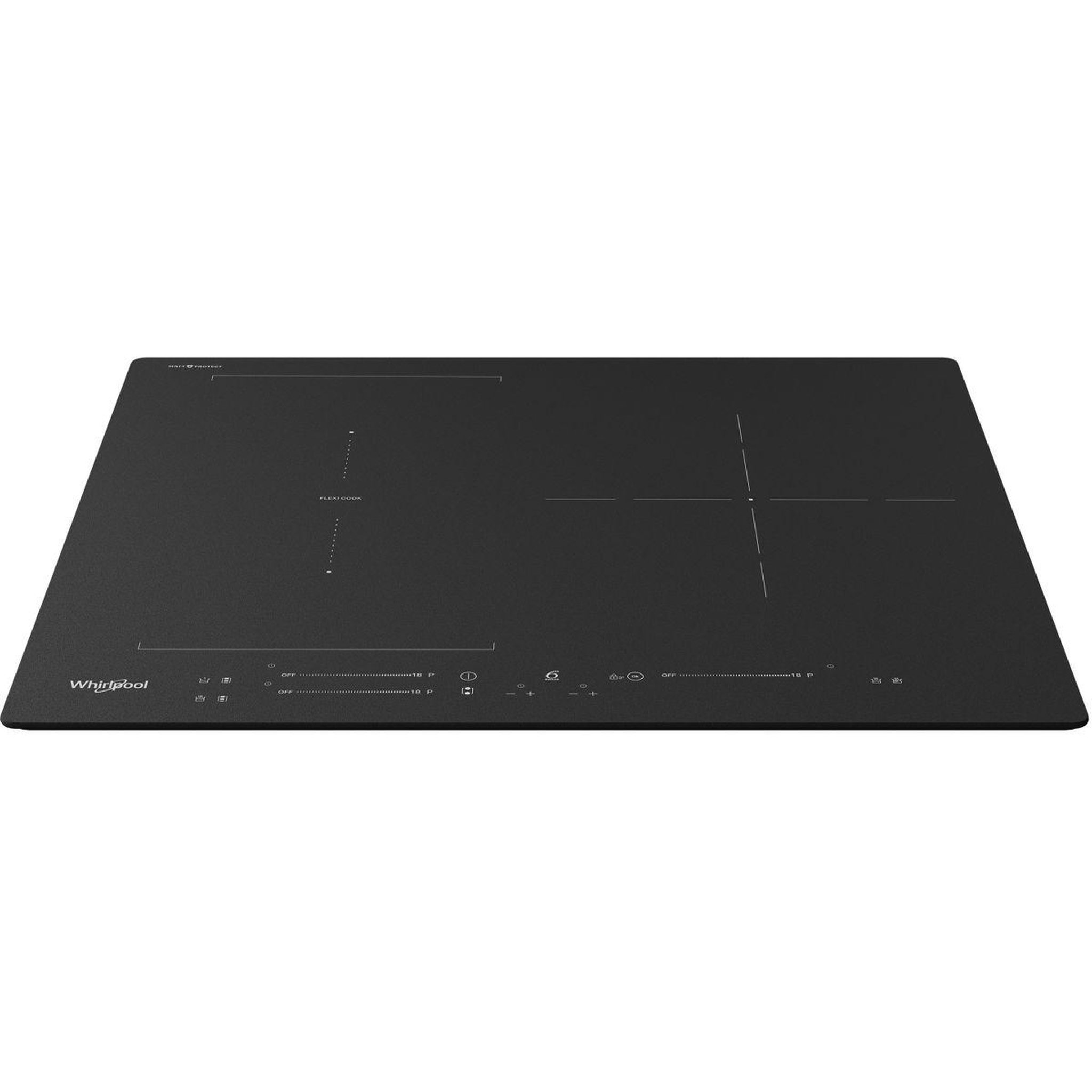 Voir la diapositive 2 : Whirlpool Plaque induction WLS9560NEBM Matt Protect