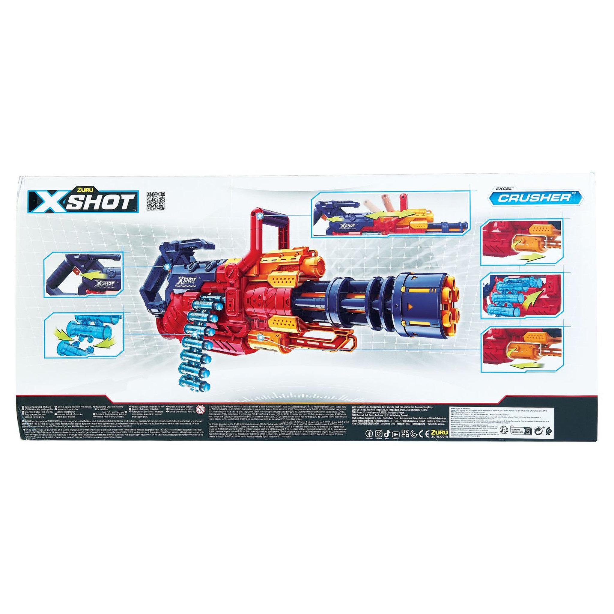 Voir la diapositive 4 : XSHOT ZURU Xshot Crusher 