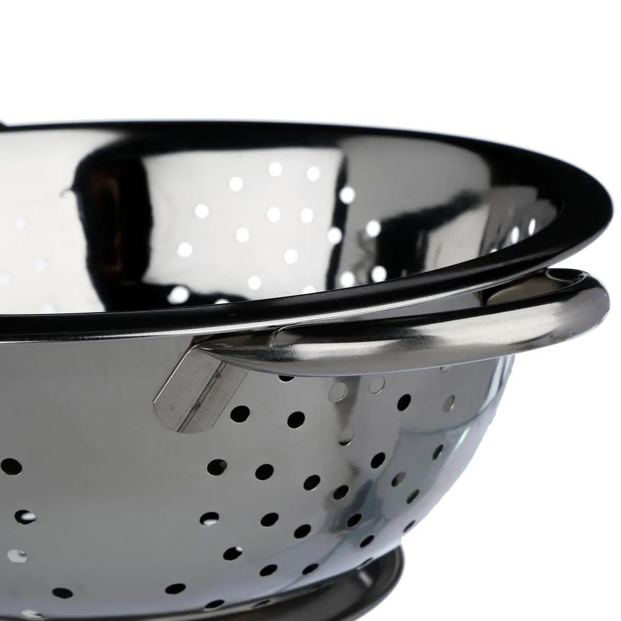 Voir la diapositive 2 : FIVE Passoire inox  blend  24cm argent