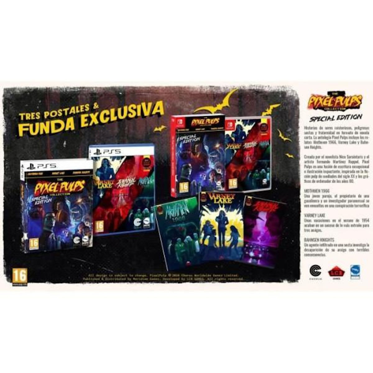 MICROIDS The Pixel Pulps Collection Special Edition PS5