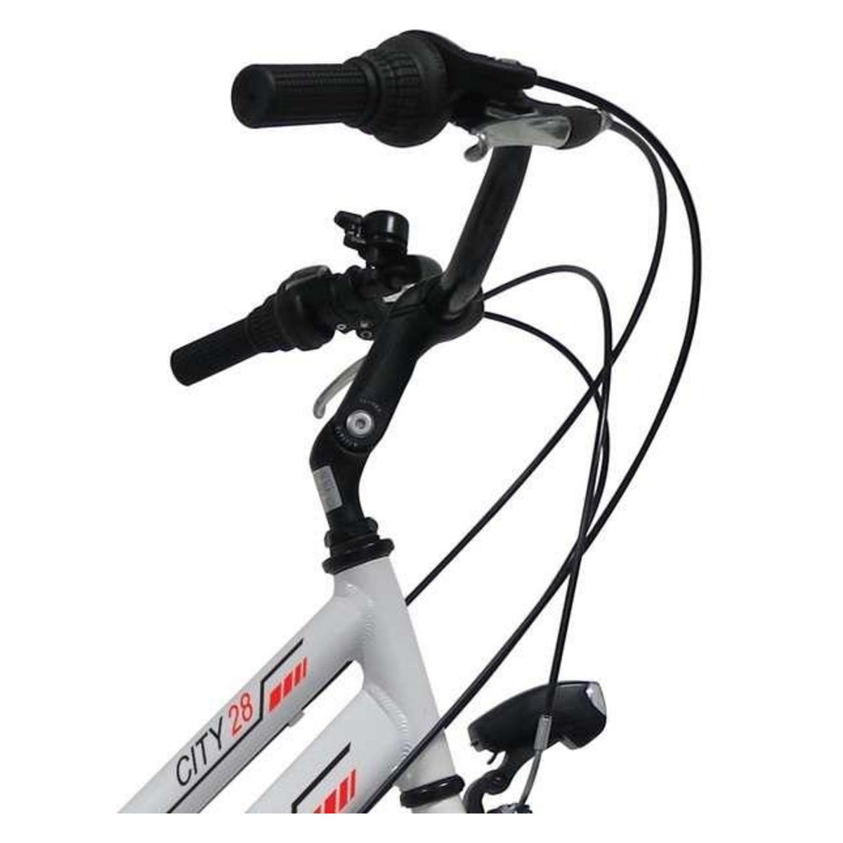 Vélo VTC 28'' Femme Rigide Alu  Country  - Fourche rigide - 21 vitesses - Dérailleur Shimano - Freins V-brake