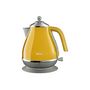 Voir la diapositive 2 : DELONGHI Bouilloire DeLonghi Icona Capitals Jaune 1.7 l