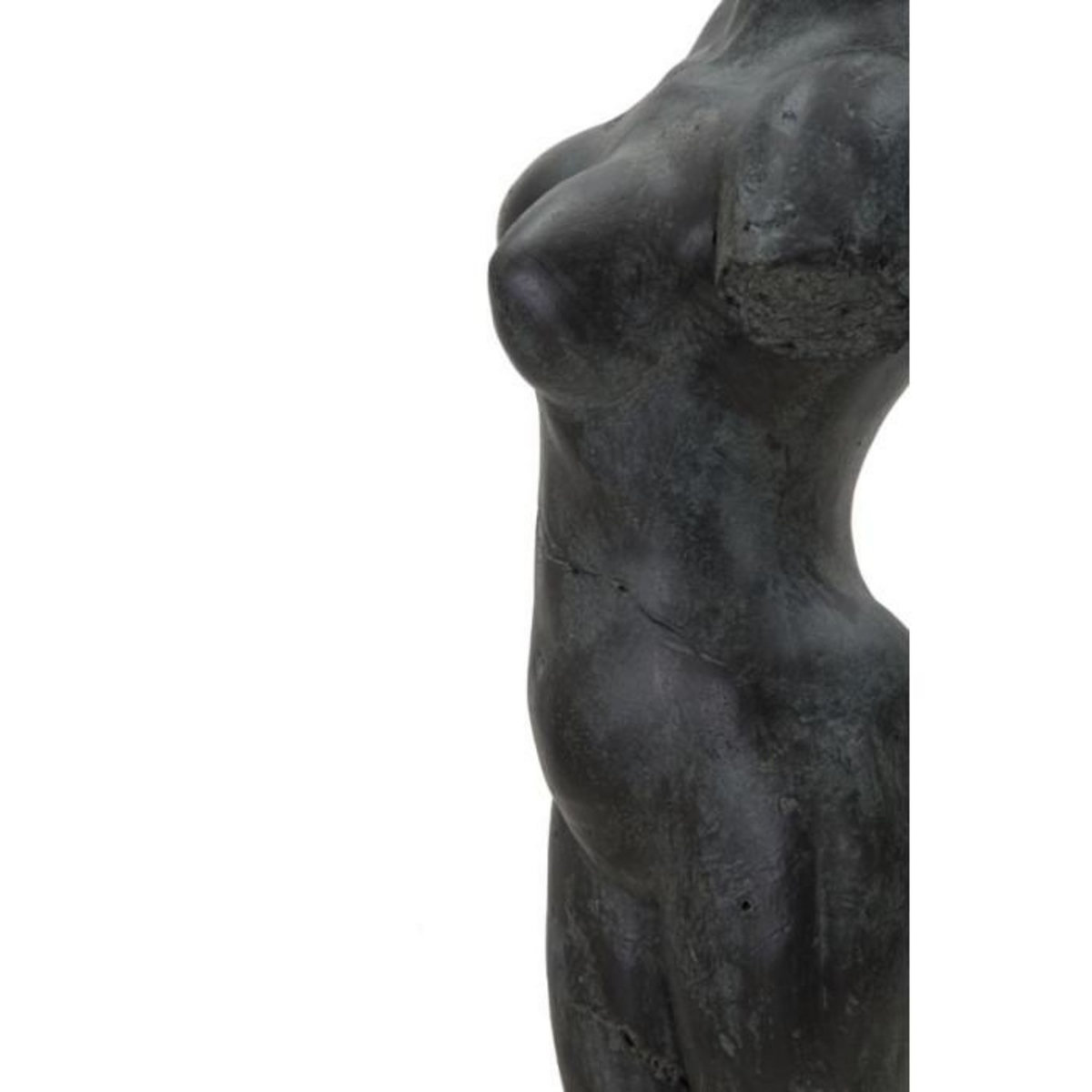 Paris Prix Statue Buste Féminin  Musée  50cm Noir