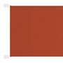 Voir la diapositive 2 : VIDAXL Auvent vertical Terre cuite 100x1000 cm Tissu oxford