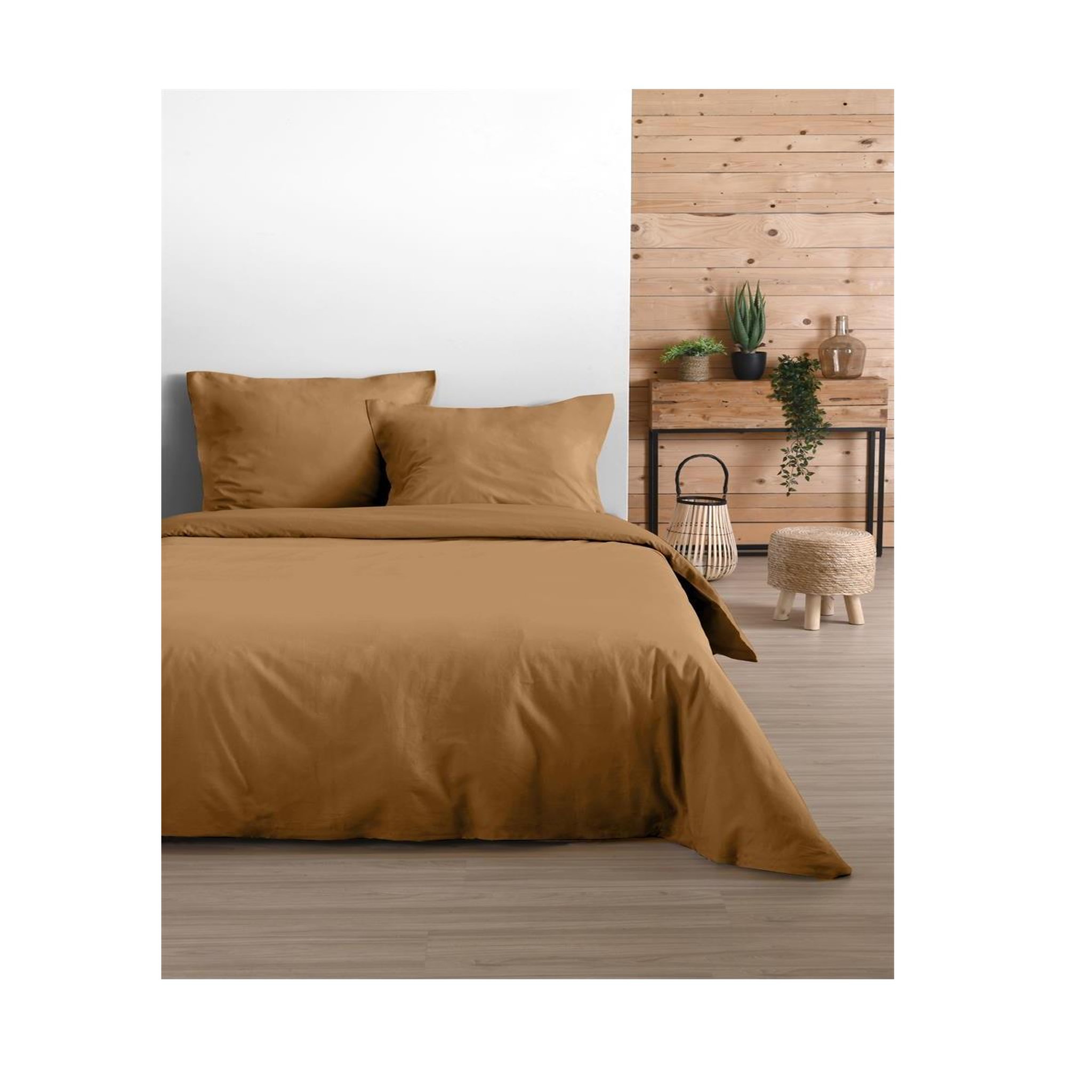 Voir la diapositive 2 : Eden Drap housse en coton eden design et moderne