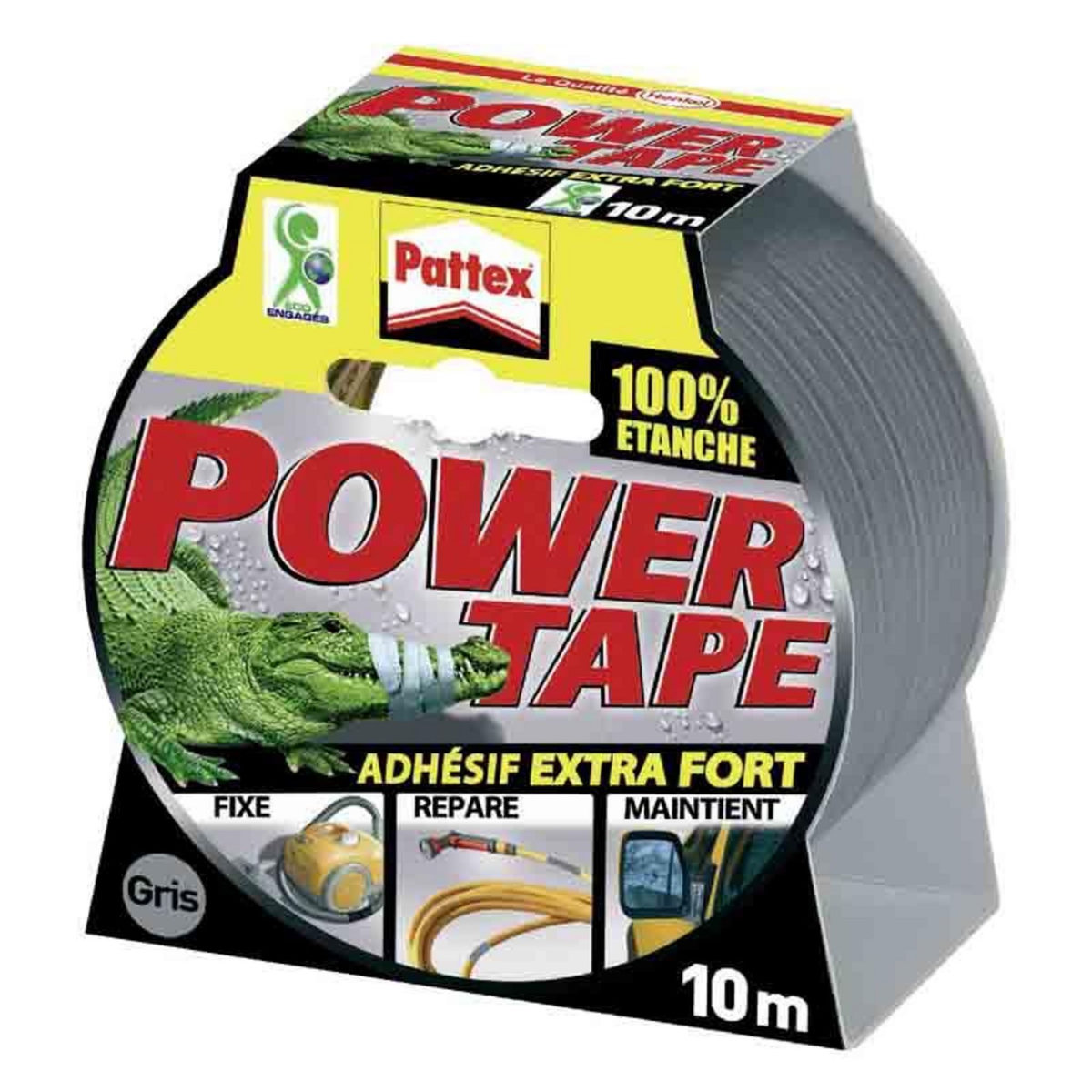 PATTEX Adhésif super puissant  Power tape  Gris - 50 mm x 10 m