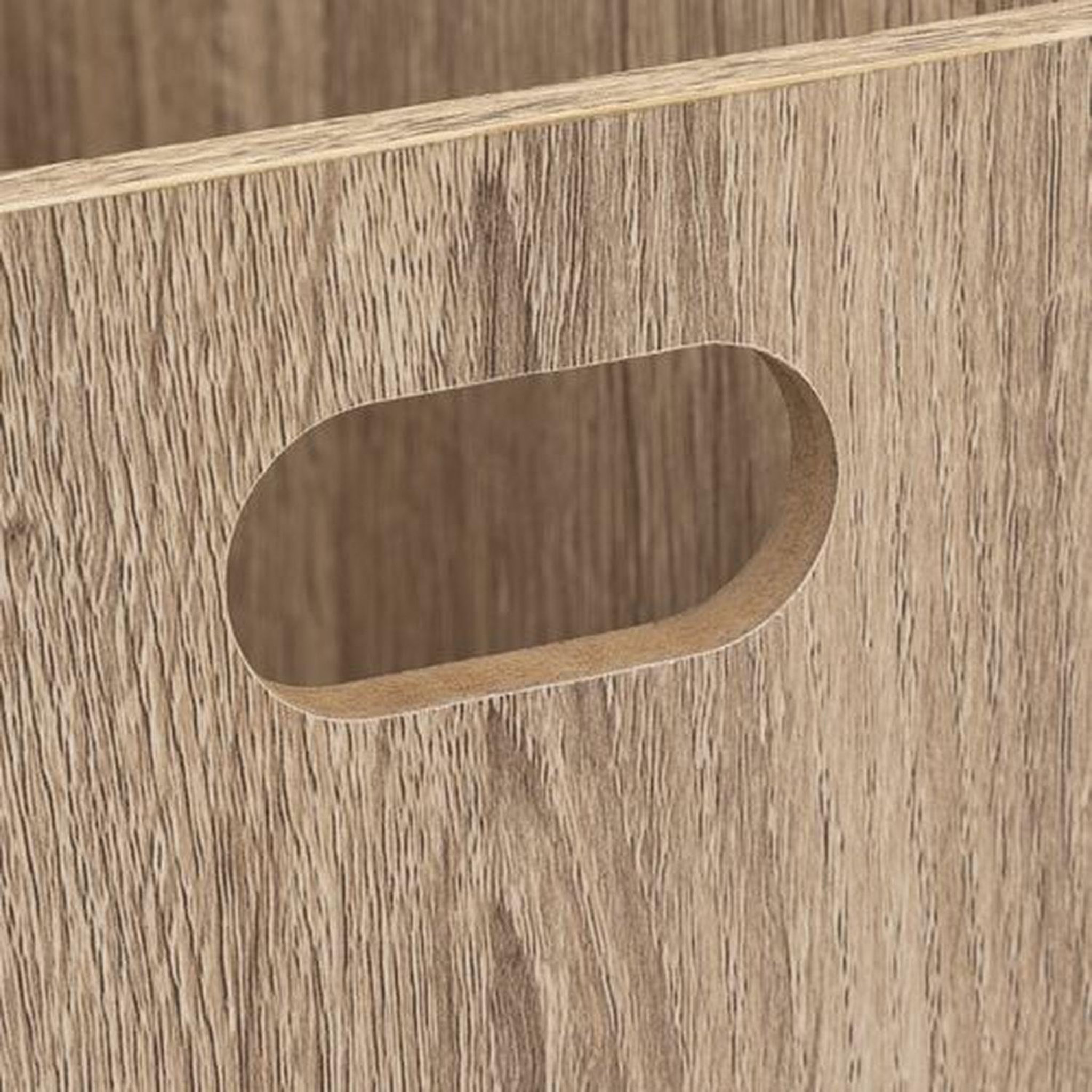 Voir la diapositive 2 : TOILINUX Lot de 2 Boîtes de rangement rectangulaire en MDF