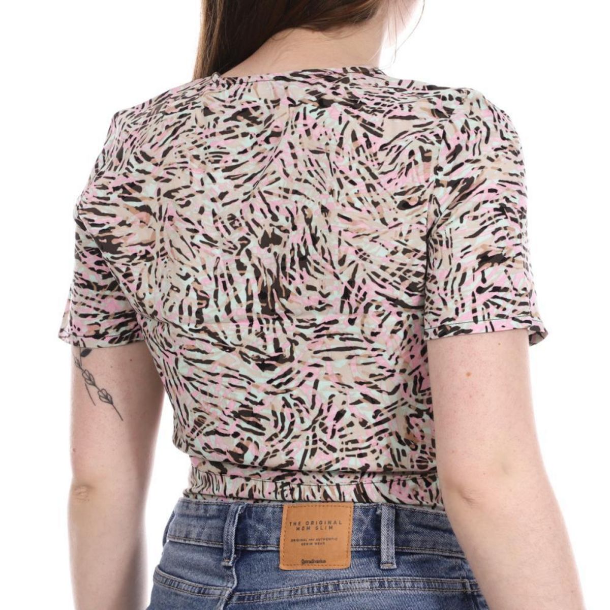 Vero Moda Blouse /Turquoise/Beige Femme Vero Moda Easy