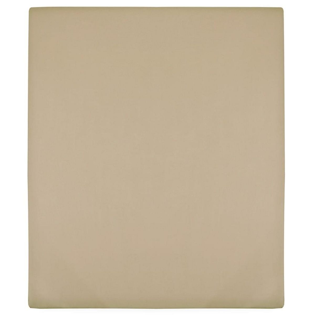 VIDAXL Drap-housse Jersey Taupe 160x200 cm Coton