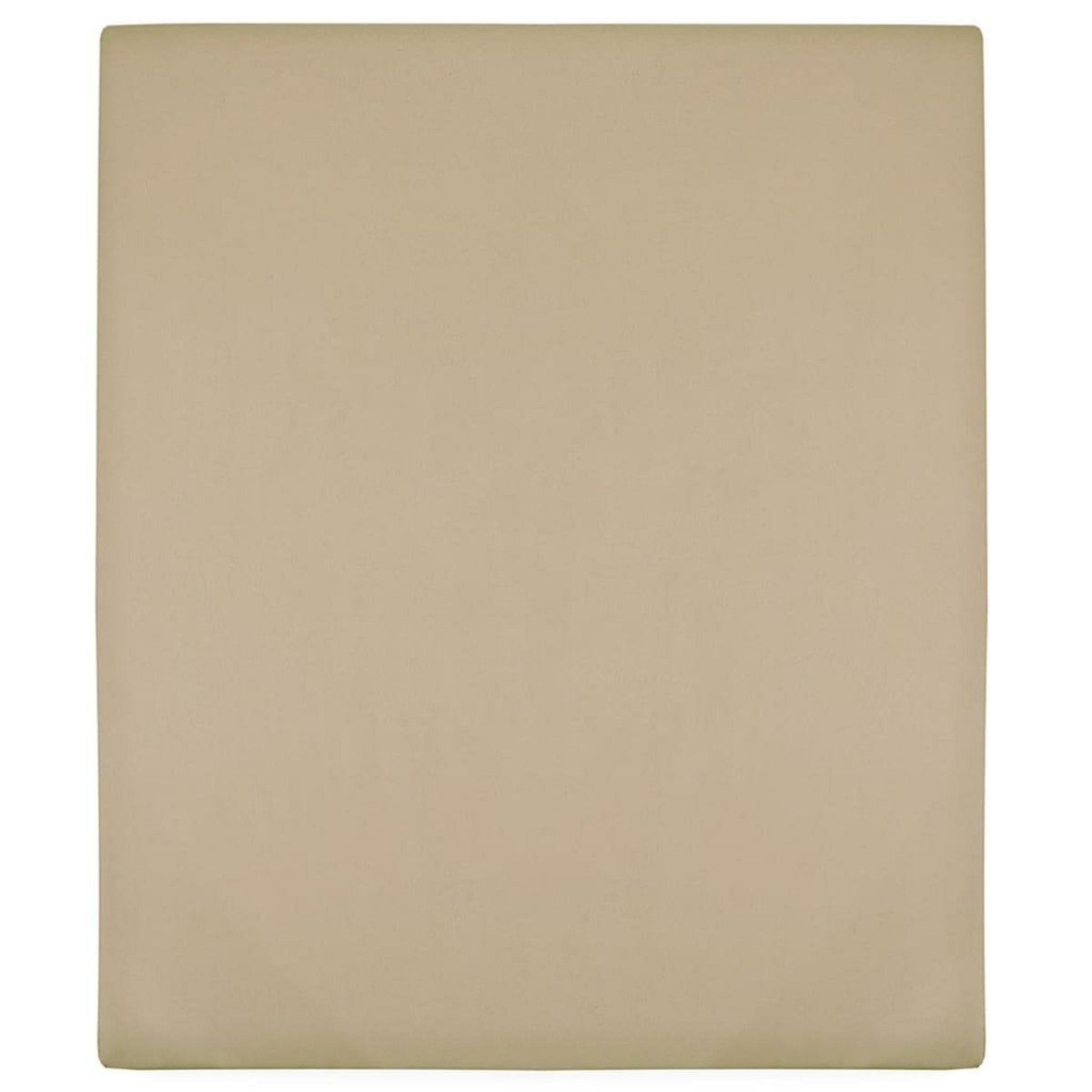 VIDAXL Drap-housse Jersey Taupe 160x200 cm Coton