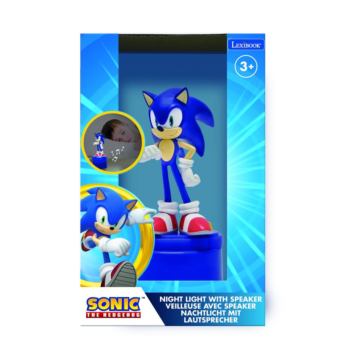 Lexibook Enceinte veilleuse Sonic