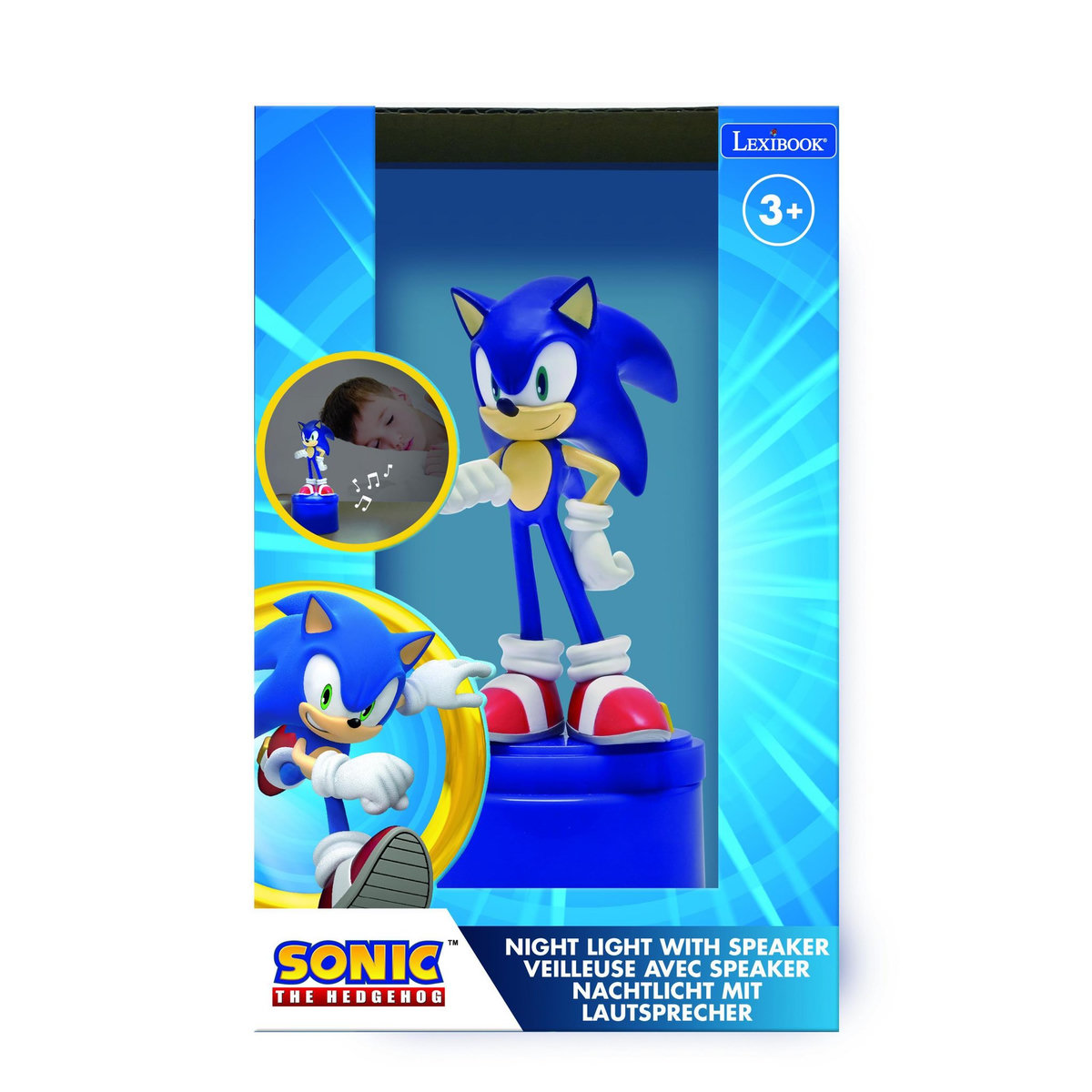 Lexibook Enceinte veilleuse Sonic