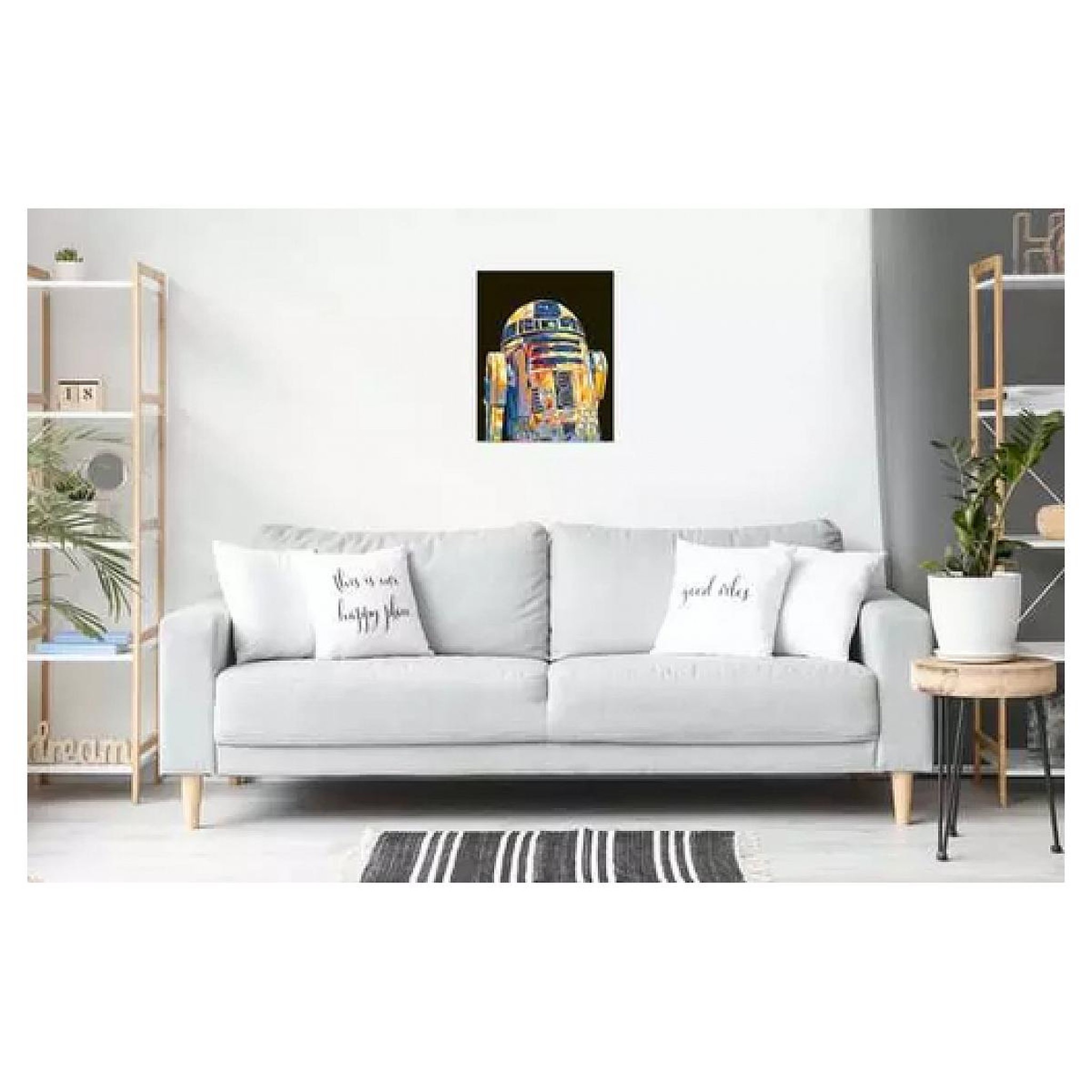 Voir la diapositive 5 : RAVENSBURGER CreArt R2D2 Star wars - 24x30cm Peinture par numero