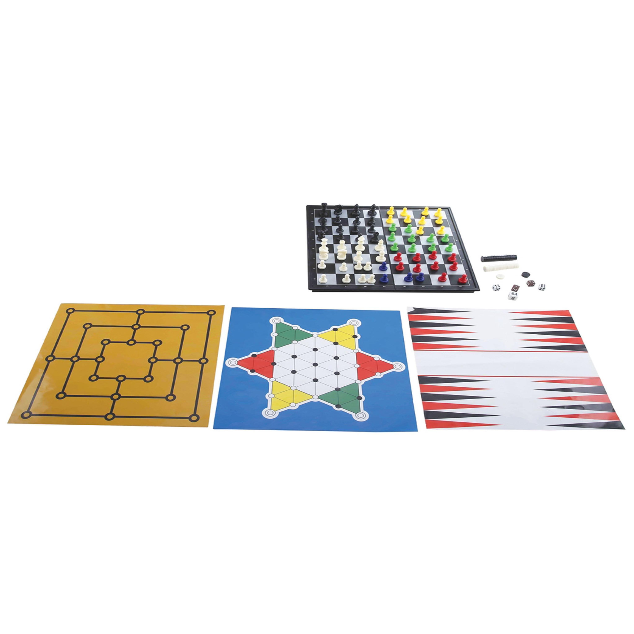 Voir la diapositive 3 : Lexibook Coffret 8 Jeux de société avec pions magnétiques