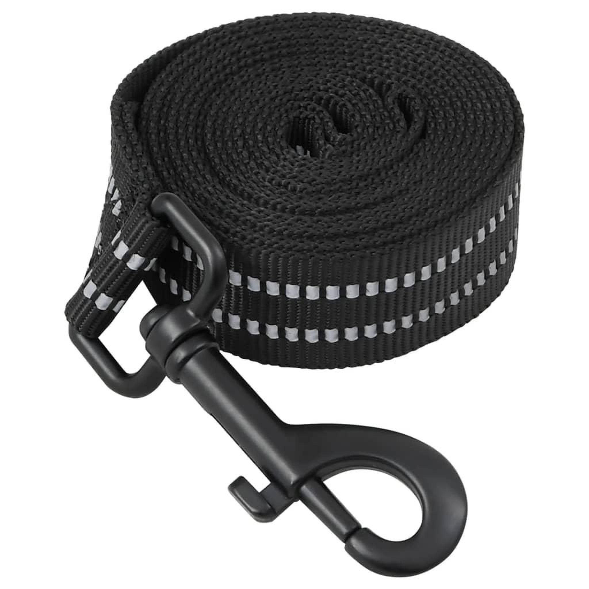 Voir la diapositive 5 : VIDAXL Harnais pour chien avec laisse et collier reglables noir L