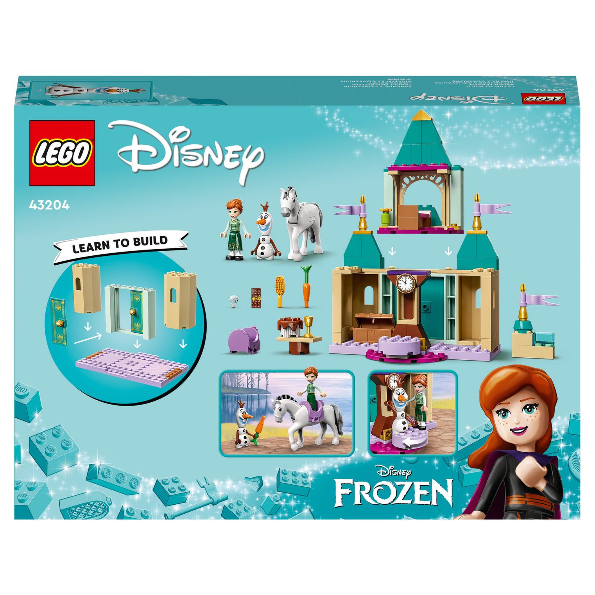 Voir la diapositive 9 : LEGO Reine des neiges 2 43204 Les jeux au château d'Anna et Olaf, Jouet Reine des Neiges