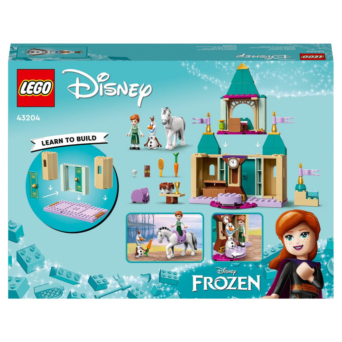 LEGO Reine des neiges 2 43204 Les jeux au château d'Anna et Olaf, Jouet Reine des Neiges