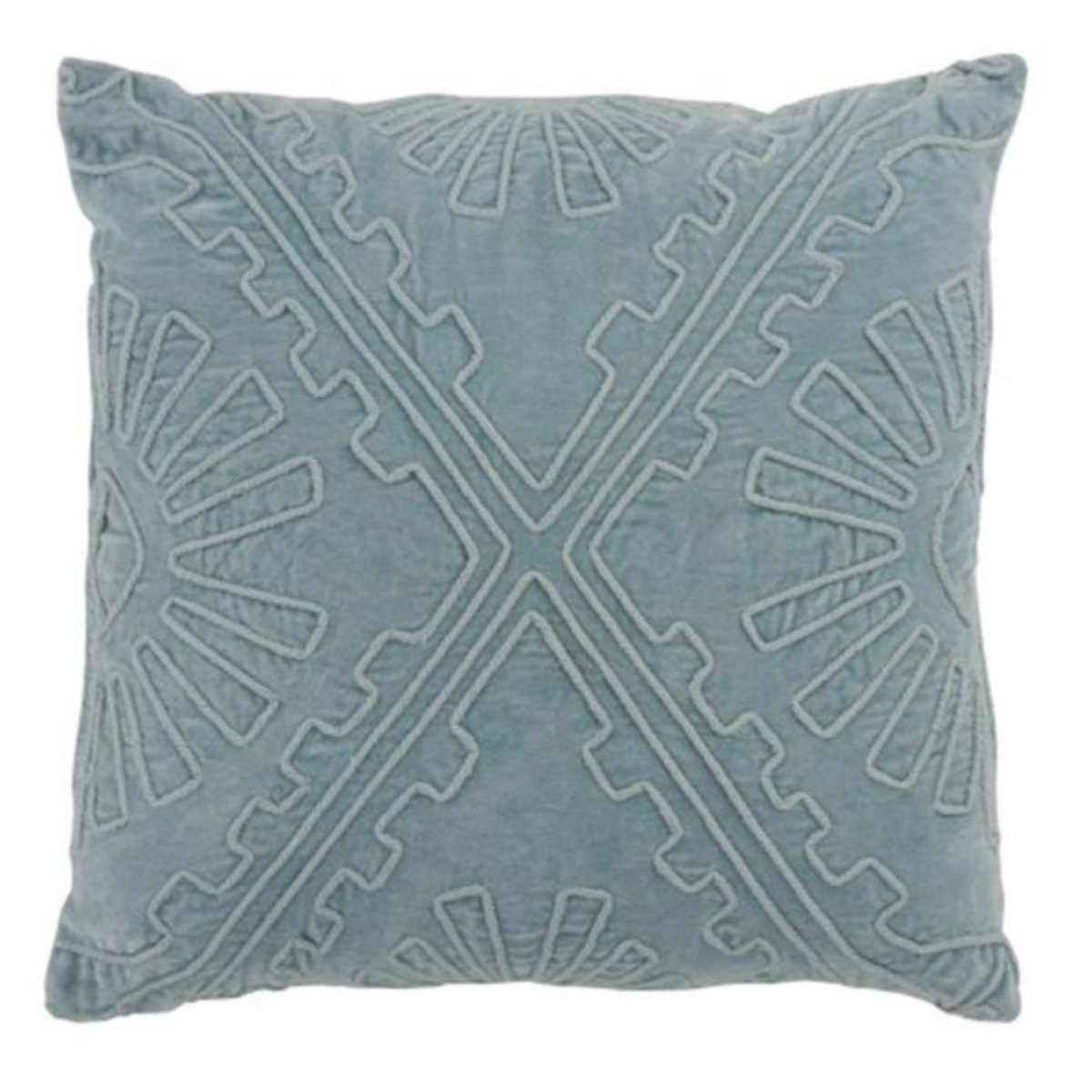Paris Prix Coussin Déco  Aztèque  45cm Bleu