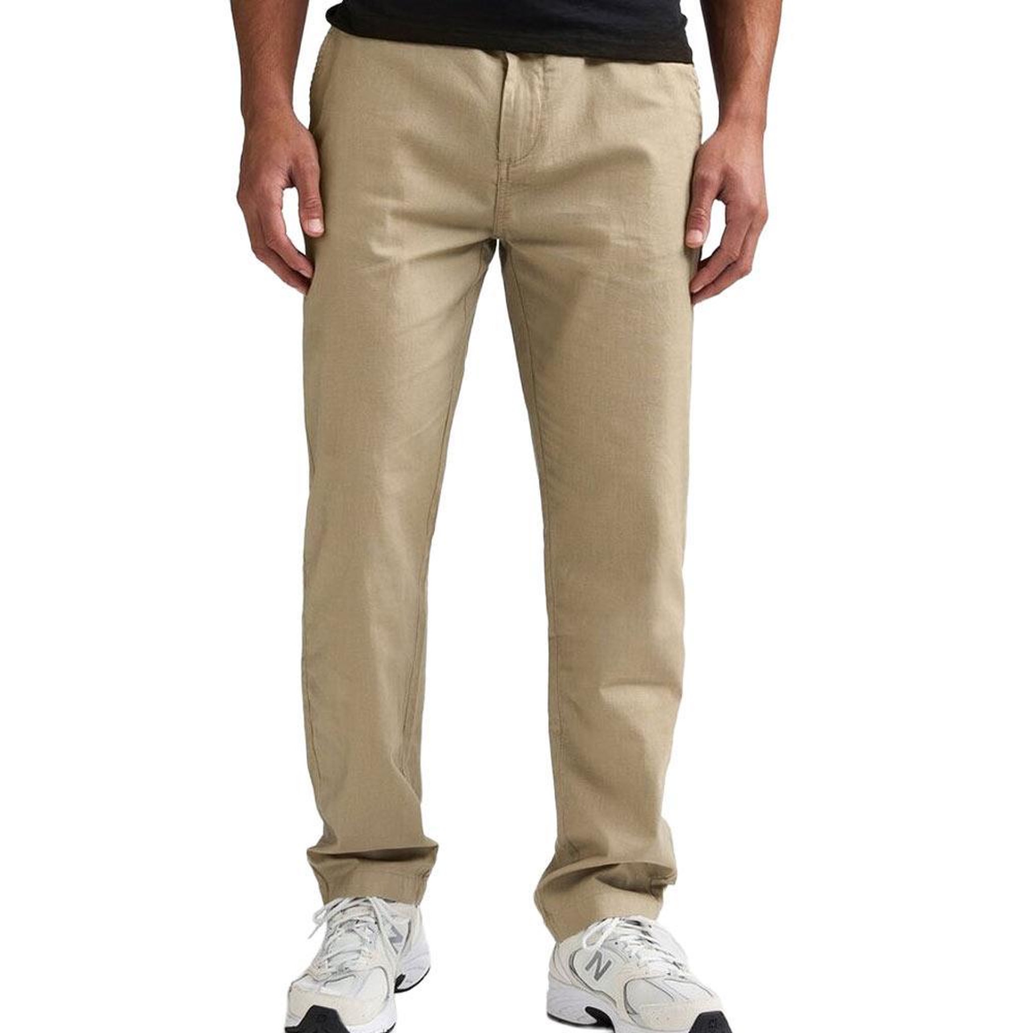 Voir la diapositive 1 : Petrol Industries Pantalon Fluide Beige Foncé Homme Petrol Industries Trouser