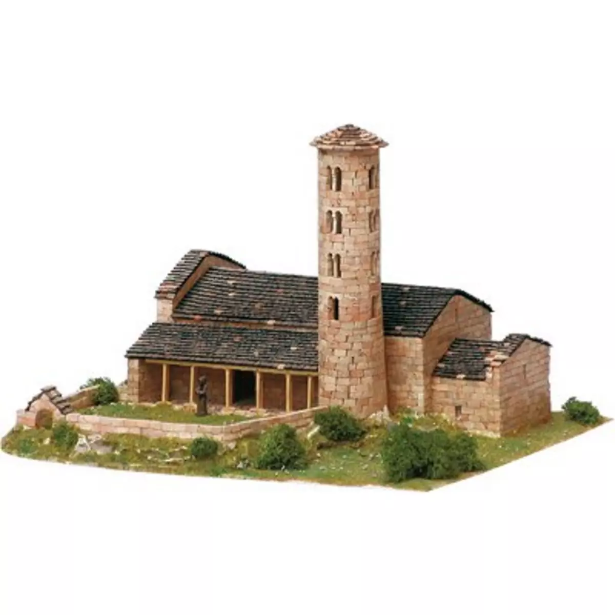 Aedes Maquette en céramique : Eglise de Santa Coloma, Andorra la Vella, Andorre