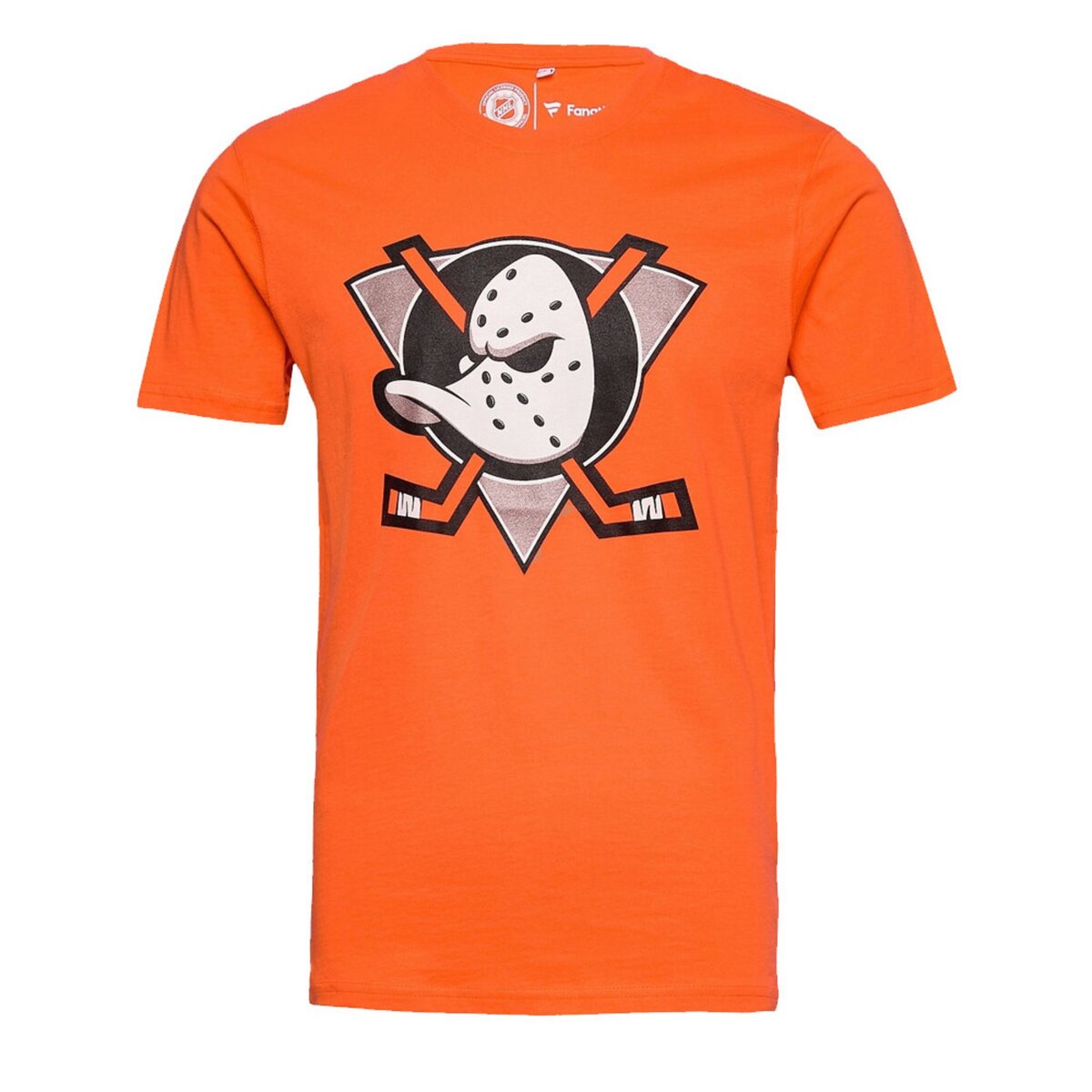  T-shirt orange Homme NHL Anaheim Ducks