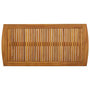 Voir la diapositive 4 : VIDAXL Table basse 102x50x43 cm Bois d'acacia solide