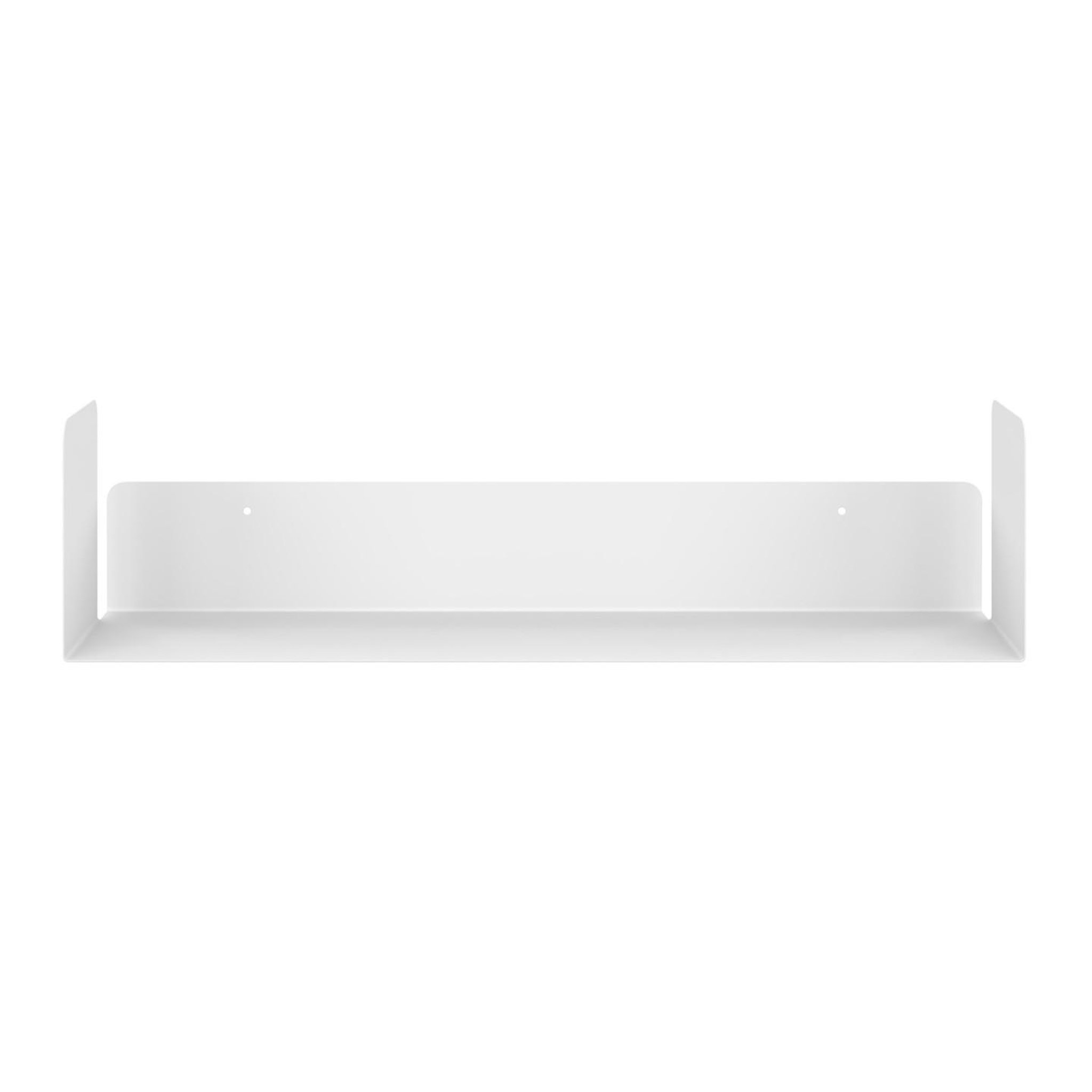 Voir la diapositive 4 : ID MARKET Lot de 4 étagères 60x15 cm pour livres metra blanches