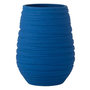 Voir la diapositive 1 : Paris Prix Vase en Céramique  Fiesta  30cm Bleu