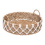 Voir la diapositive 1 : ATMOSPHERA Plateau Macramé Déco  Palm  38cm Beige