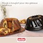 Voir la diapositive 2 : ZENKER Set pâtisserie avec moule à kouglof 25 cm, 2 bols à mixer, verre mesureur et spatule Zenker