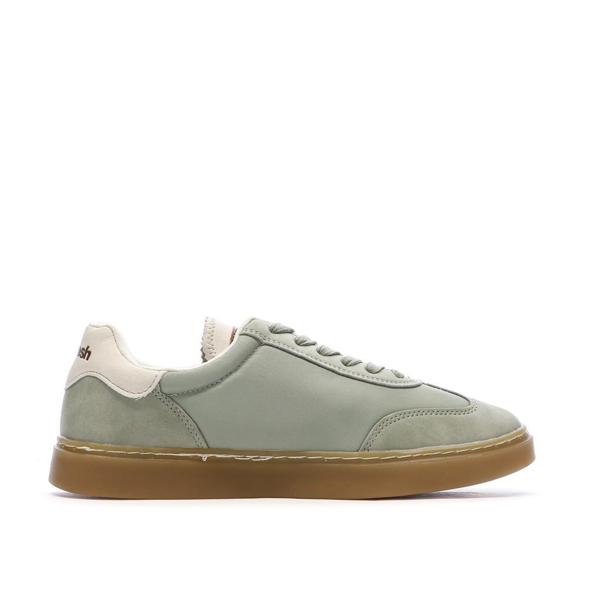 Voir la diapositive 3 : REFRESH Baskets Kaki Femme Refresh 172433