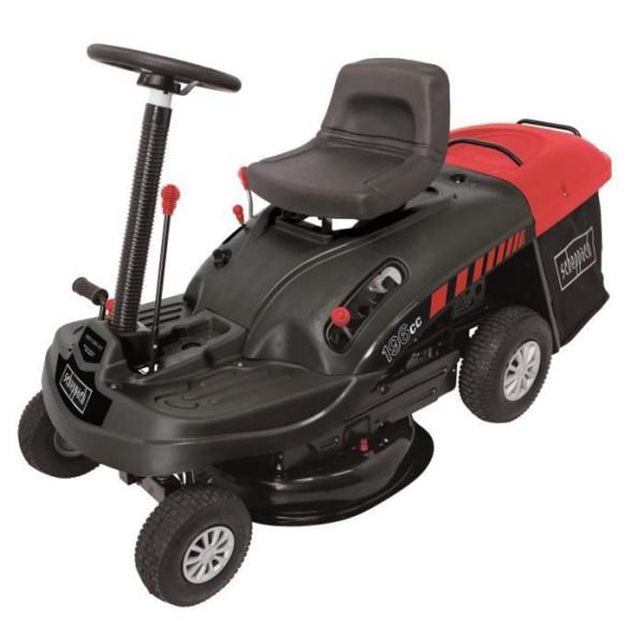Voir la diapositive 2 : SCHEPPACH Tondeuse a Gazon TONDEUSE AUTOPORTEE – RIDER THERMIQUE – MR196-61 – 61cm – 196CC – SCHEPPACH