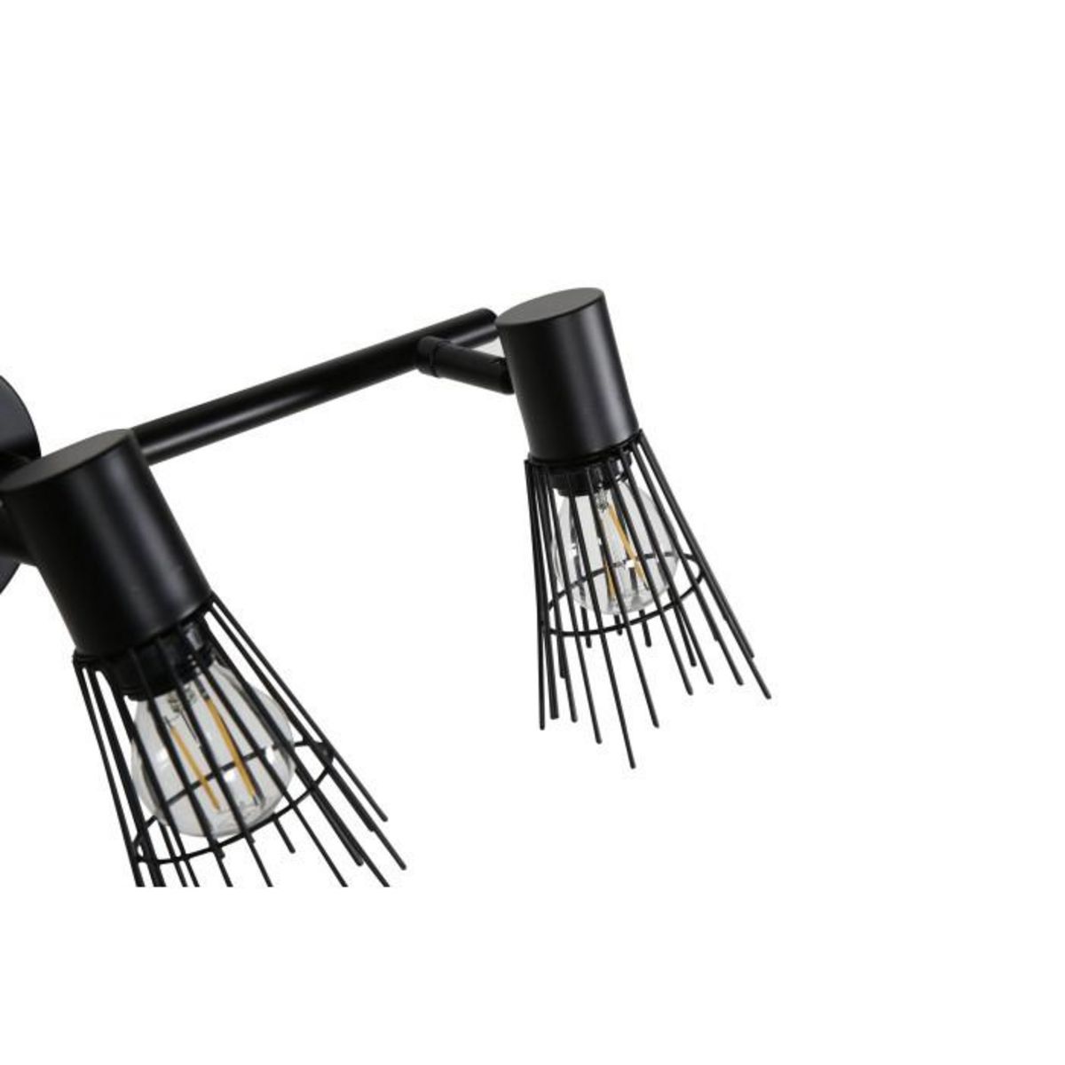 Paris Prix Plafonnier 3 Spots  Pico  24cm Noir