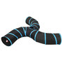 Voir la diapositive 3 : VIDAXL Tunnel pour chats a 3 voies Noir et bleu 25 cm Polyester