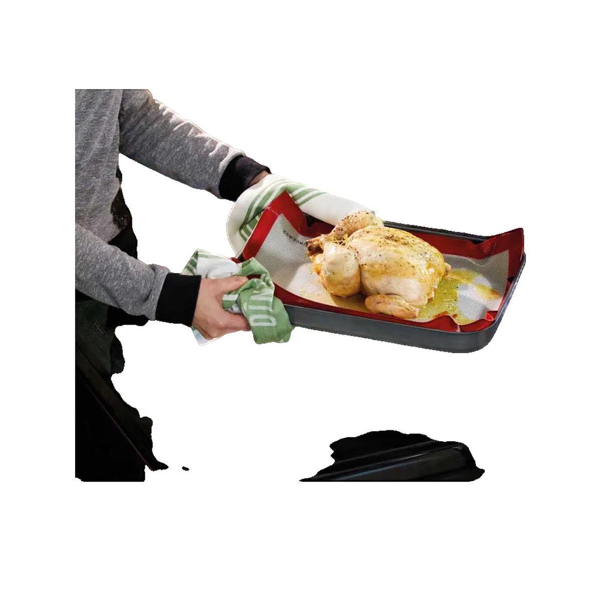Voir la diapositive 5 : ASTER Matériel pâtisserie Aster silicone baking mat 40 x 30 cm
