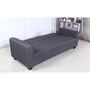 Voir la diapositive 4 : Paris Prix Canapé Convertible 3 Places  Tosello  200cm Gris