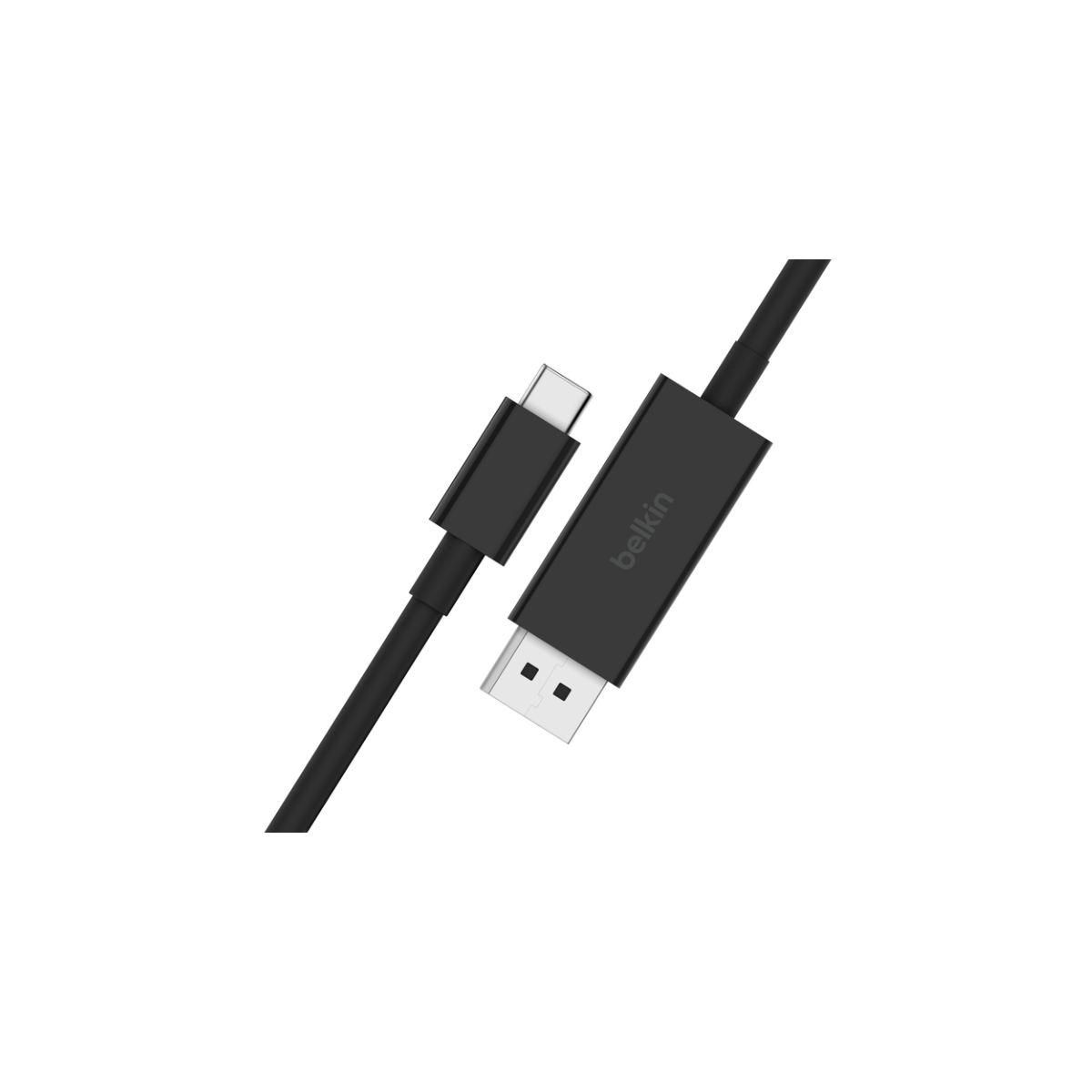 Belkin Connecteur vers DisplayPort 1.4 noir 2M